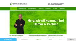 Desktop Screenshot of hammundpartner.de